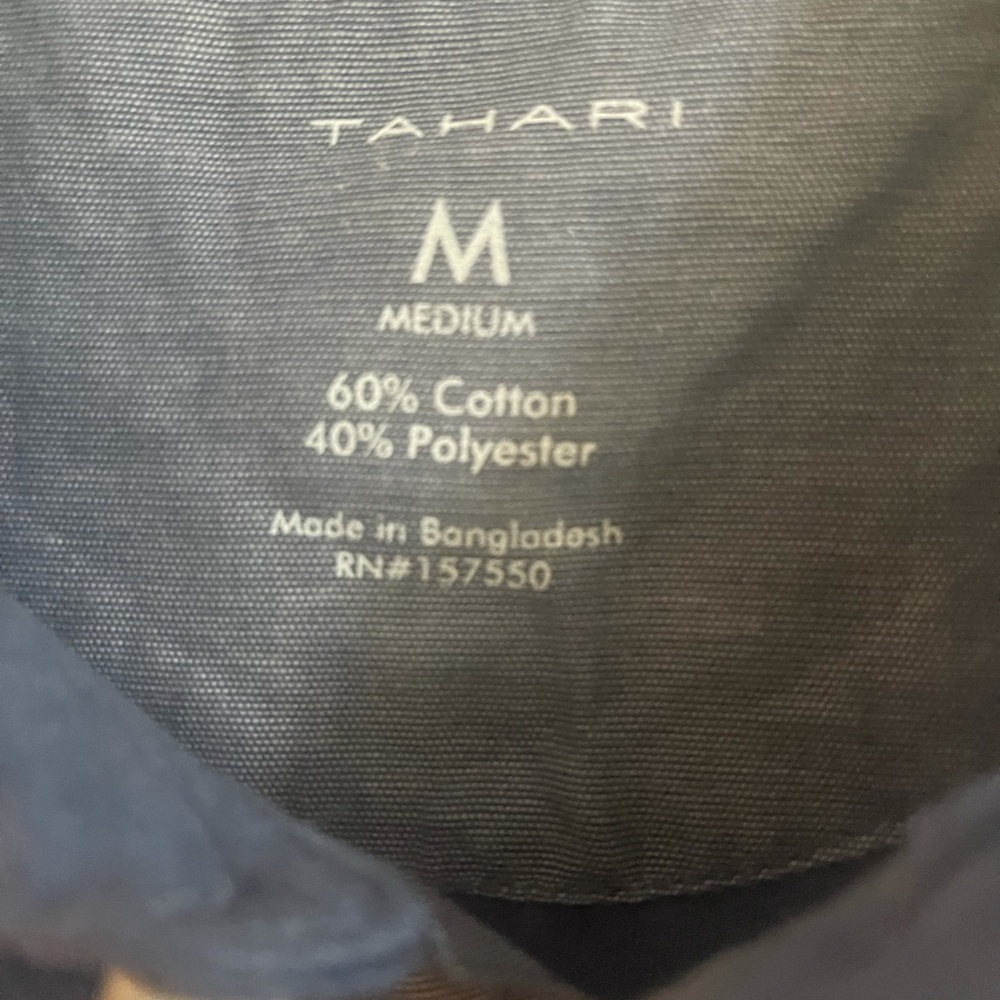 Men’s Tahari polo shirt NWT - Picture 4 of 4